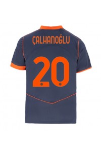 Inter Milan Hakan Calhanoglu #20 Jalkapallovaatteet Kolmaspaita 2025-26 Lyhythihainen